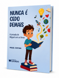 Nunca é Cedo Demais: A Jornada de Miguel com os Livros