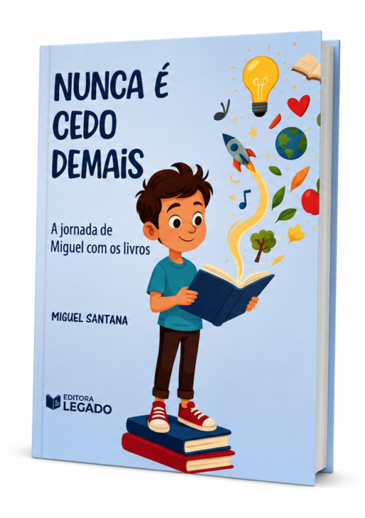 Nunca é Cedo Demais: A Jornada de Miguel com os Livros