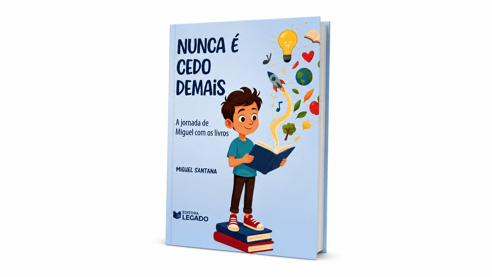Nunca é Cedo Demais: A Jornada de Miguel com os Livros
